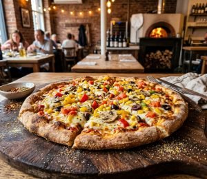Farmhouse Veggie Deluxe Pizza (Self-Made Base)
